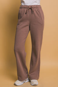 Truffle Elastic Waistband Sweatpants