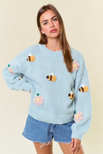 Sage Bee Knit Sweater