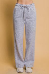 H.Grey Elastic Waistband Sweatpants