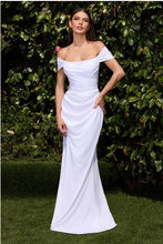 Off White Versitile Tie Chiffon Bridal Dress