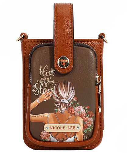 Blind Date La Belleza Strap Phone Case Crossbody By Nicole Lee