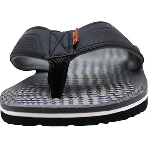 Mens Flip Flop Sandal Black/Charcoal