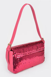 Fuschia Top Handle Bag