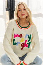 Ivory Rainbow Band X-Mas Sweater