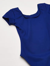 Royal Girls' Cap Sleeve Leotard