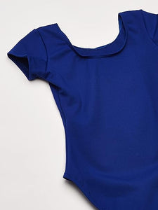 Royal Girls' Cap Sleeve Leotard