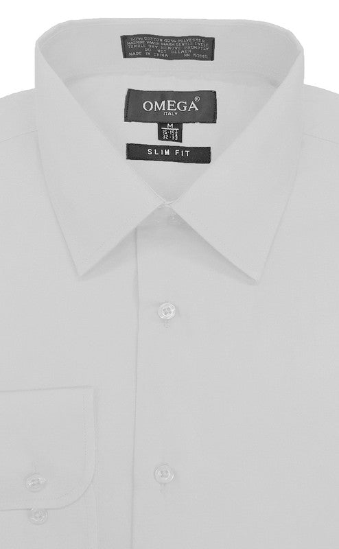 White Slim Fit Dress Shirt