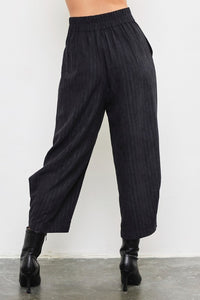 Black Wide Trousers