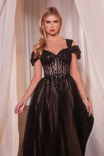 Black Off The Shouler Ball Gown