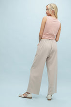 Stone Soft-Touch Seam Detail Pants