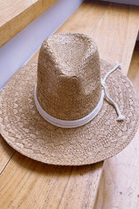 Straw Weave Rope Strap Sun Hat