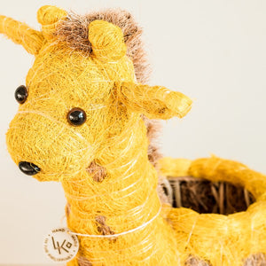 Giraffe Coconut Fiber Planter