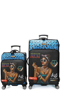 Latoya loves who sh 2 Piece Luggage Bag 20 And 28 Inches