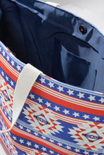 Americana Ethnic Print Tote Bag