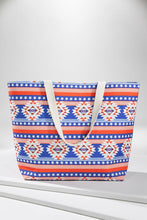 Americana Ethnic Print Tote Bag