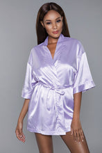 Lavender Getting Ready Robe Rose Pink