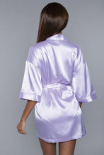 Lavender Getting Ready Robe Rose Pink