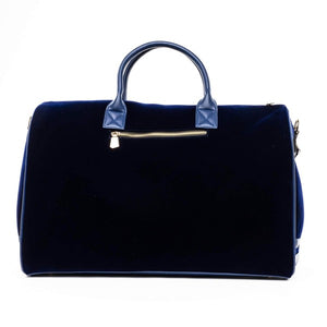 Royal Blue Velour Duffle XL