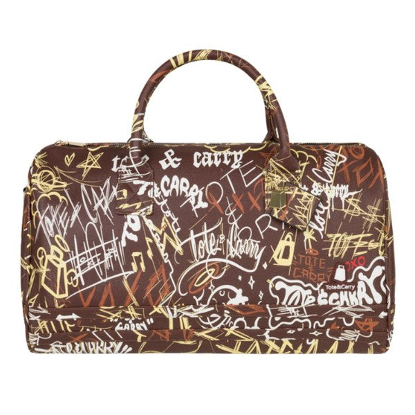 Chocolate Graffiti Duffle Reg