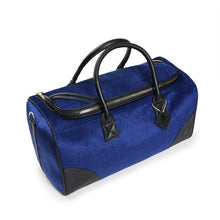 Midnight Blue Fridge Pony Fur Duffle Reg