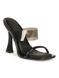 Black Summer Refreshing High Heel Sandals