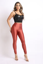 Marsala Zipper Leggings